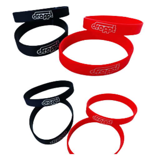 Pulseira Borracha Droppt